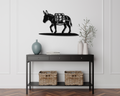 Burro Metal Wall Art