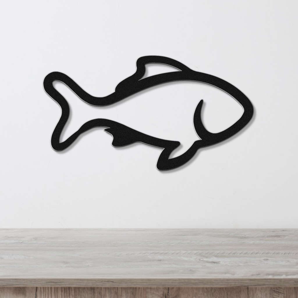 Fish Metal Wall Art