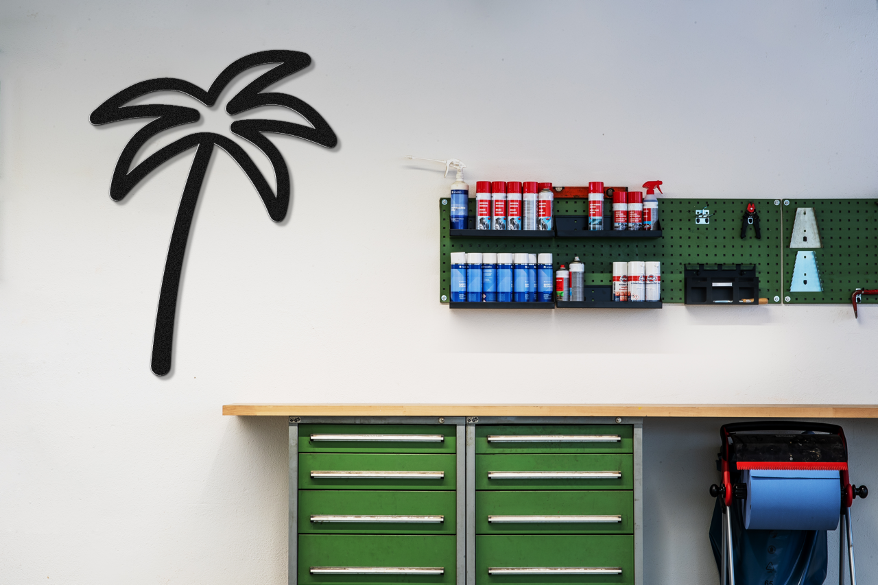 Palm Tree Metal Wall Art
