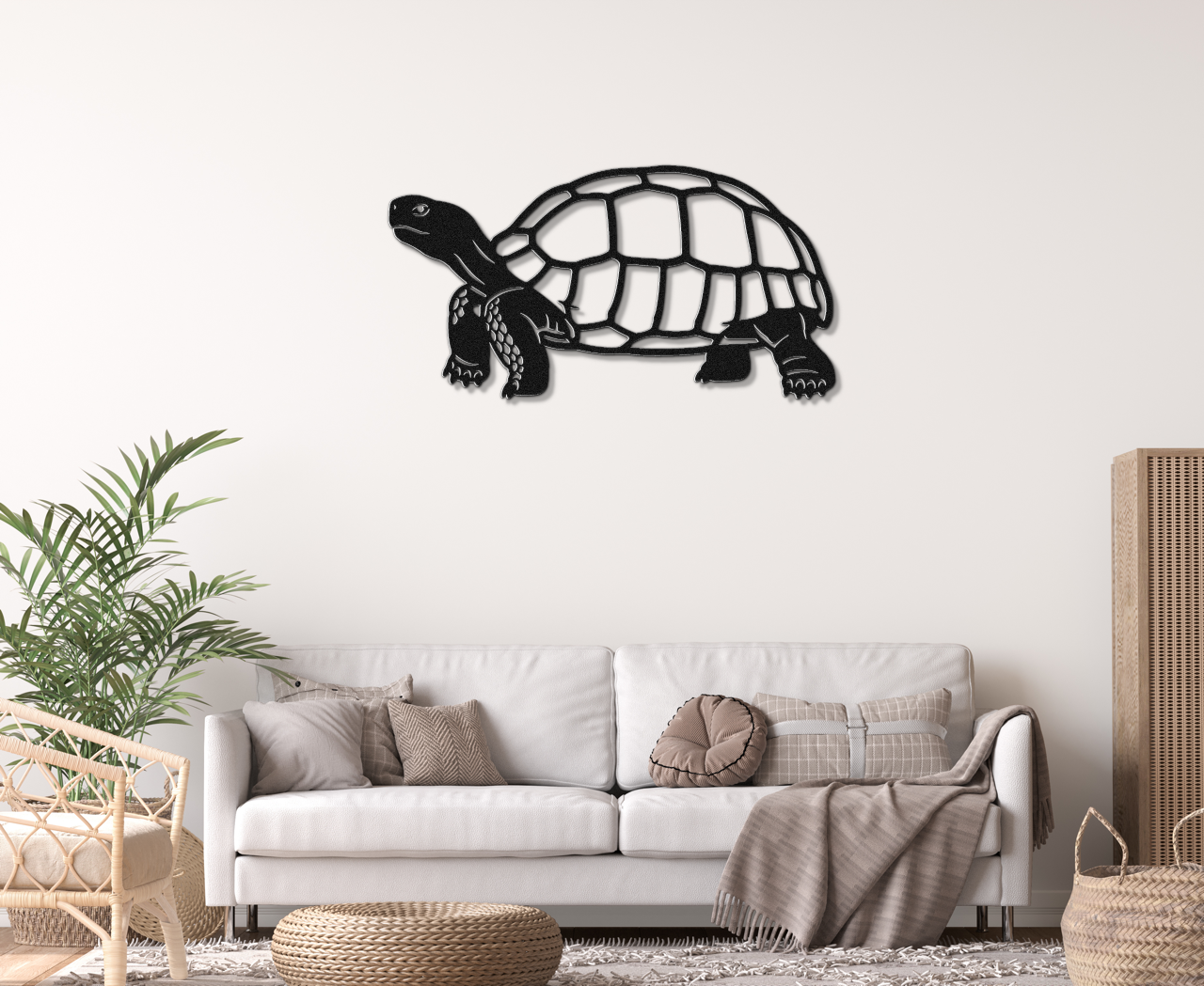 Tortoise Metal Wall Art