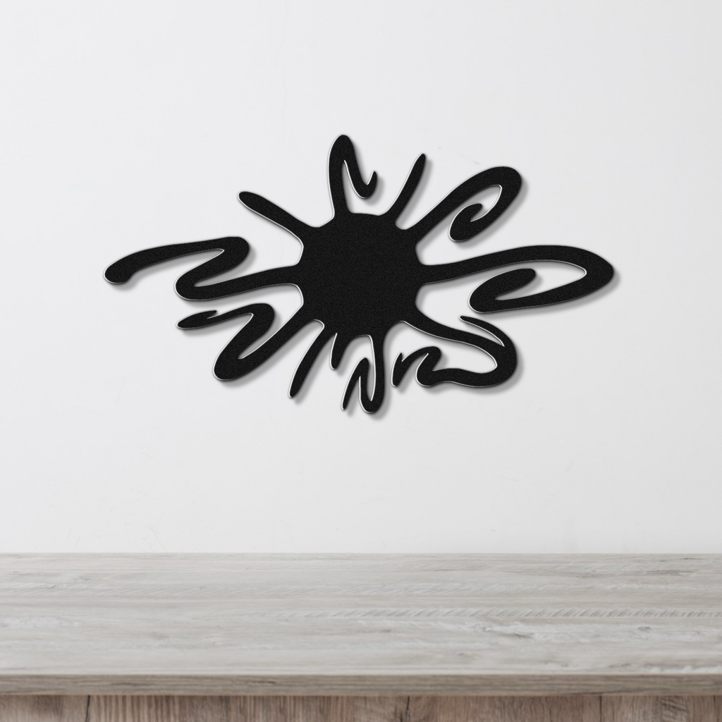 Sea Urchin Metal Wall Art