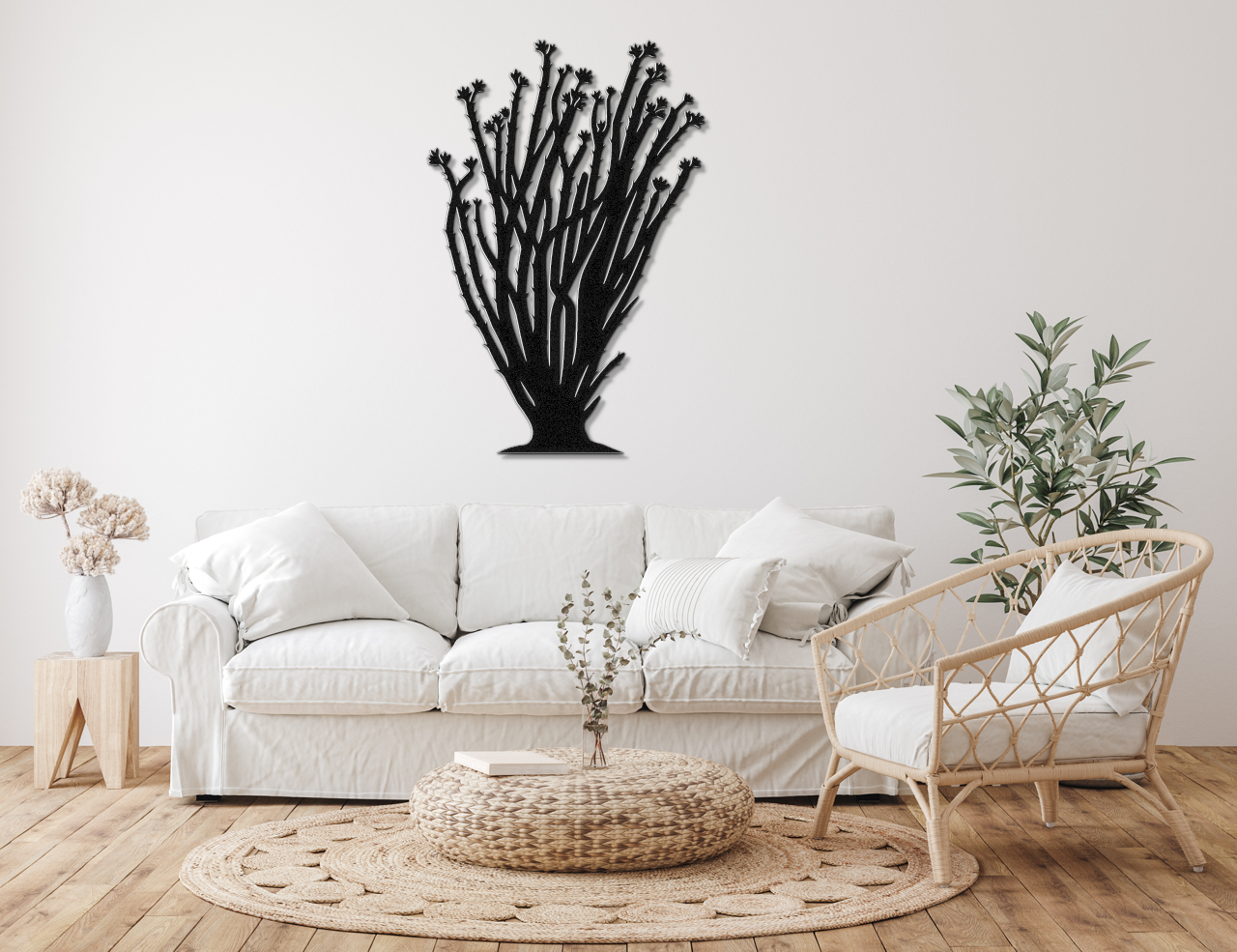 Ocotillo Metal Wall Art