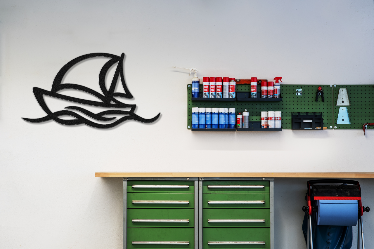 Sailboat Metal Wall Art