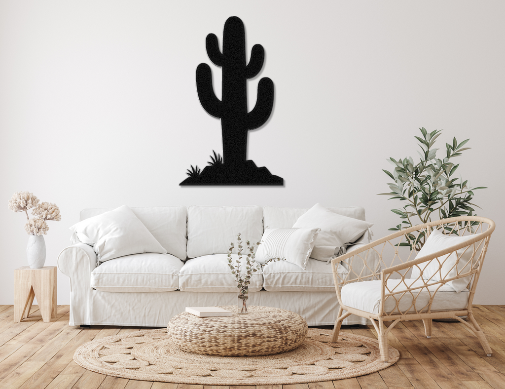 Saguaro cactus Metal Wall Art