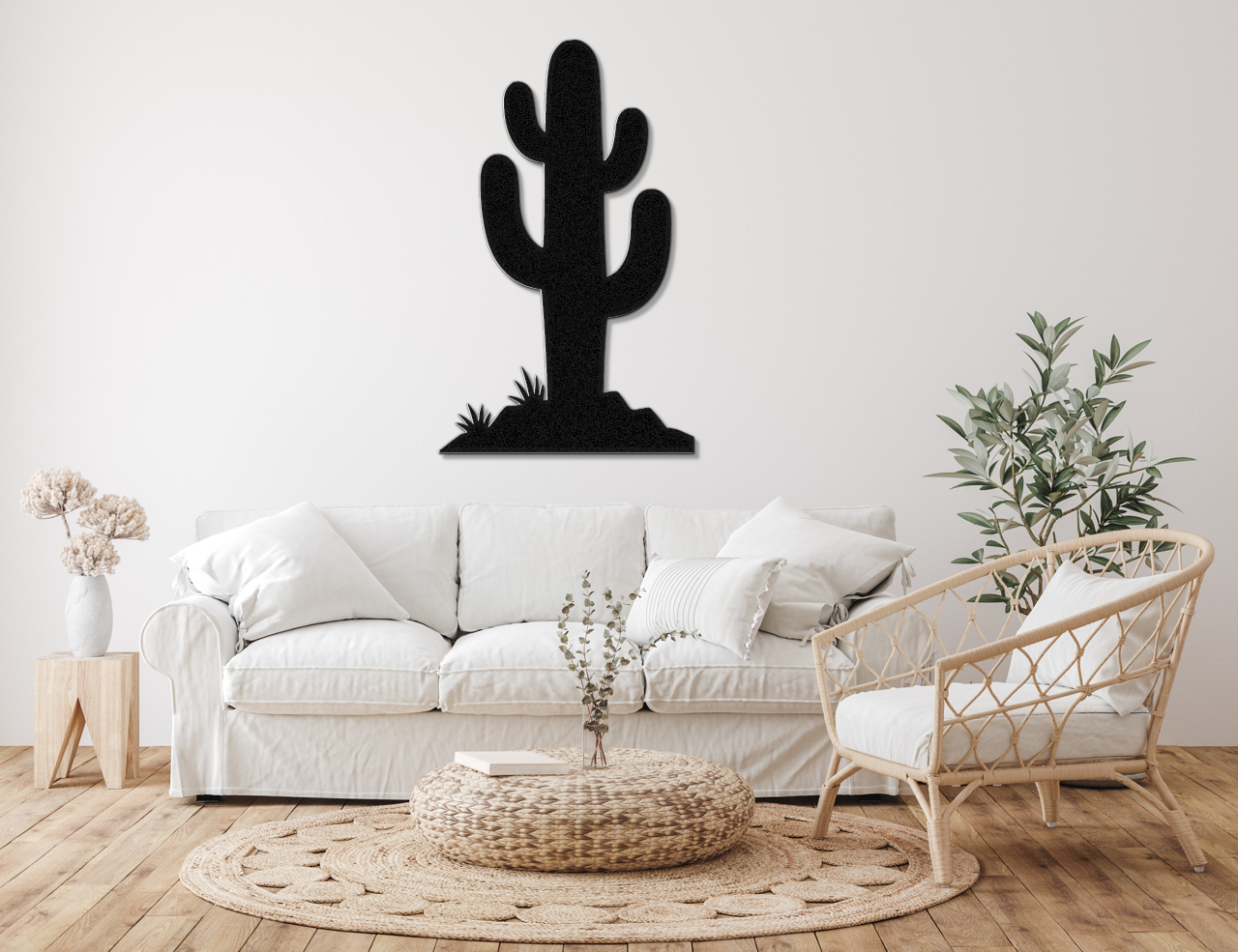Saguaro cactus Metal Wall Art