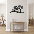 Joshua Tree Cycling Metal Wall Art