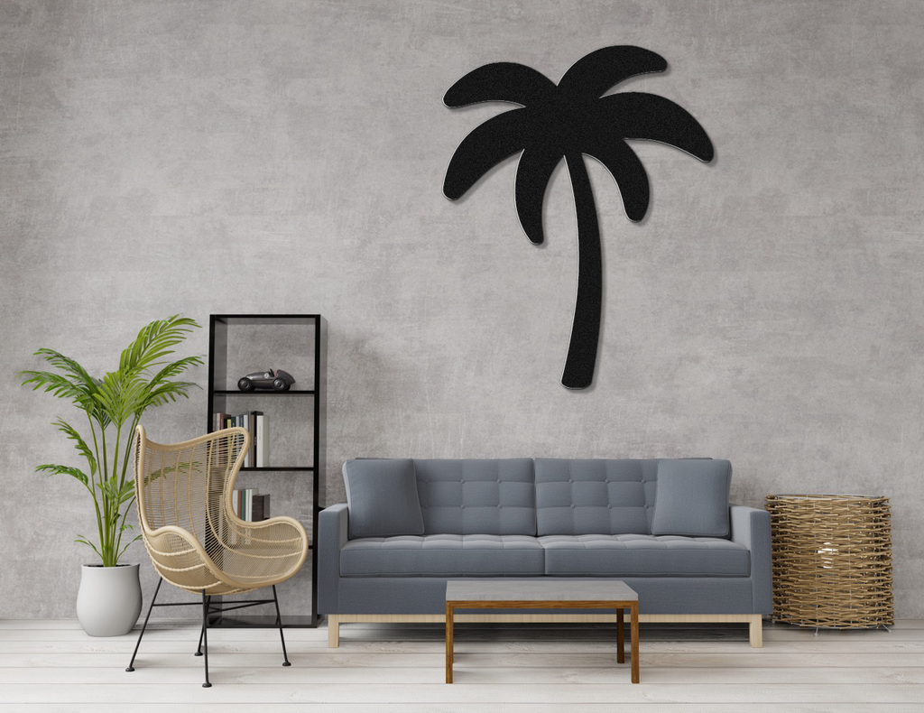 Palm Tree Metal Wall Art