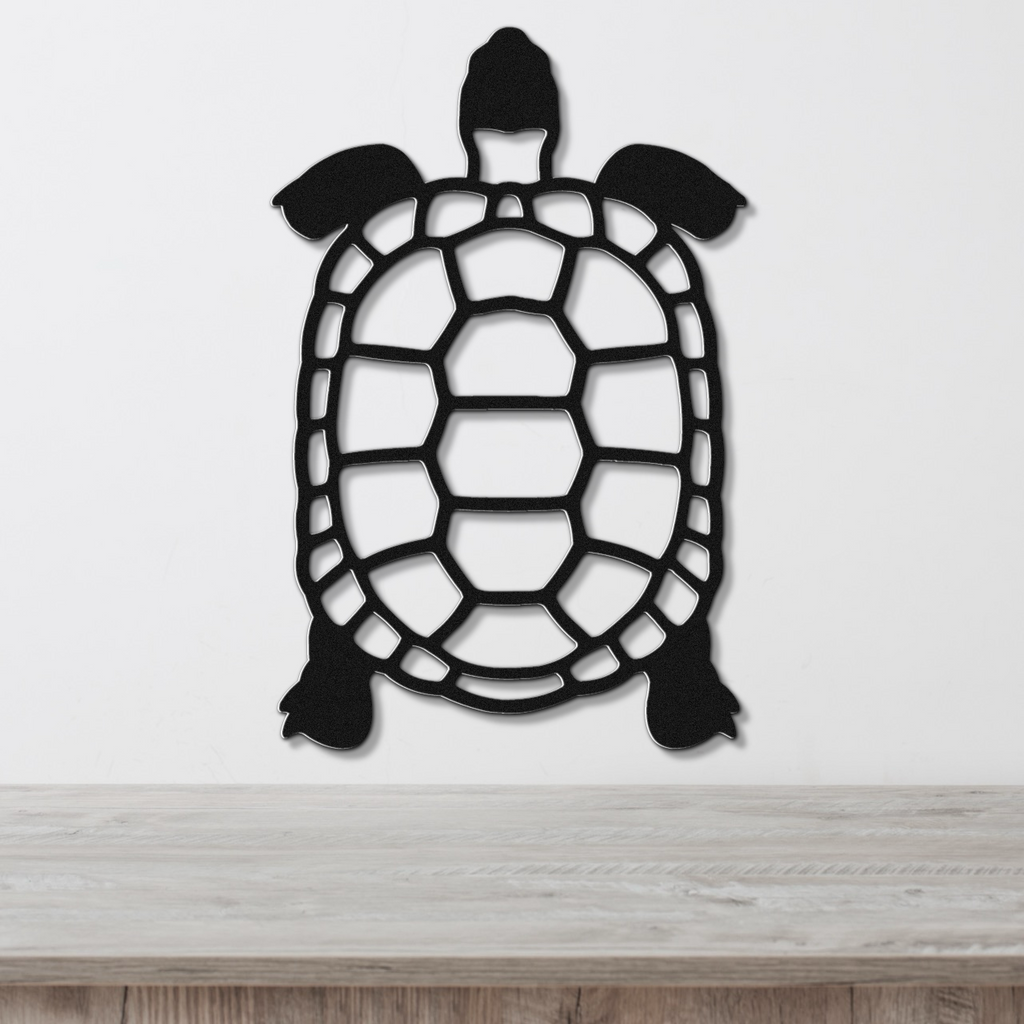 Tortoise Metal Wall Art