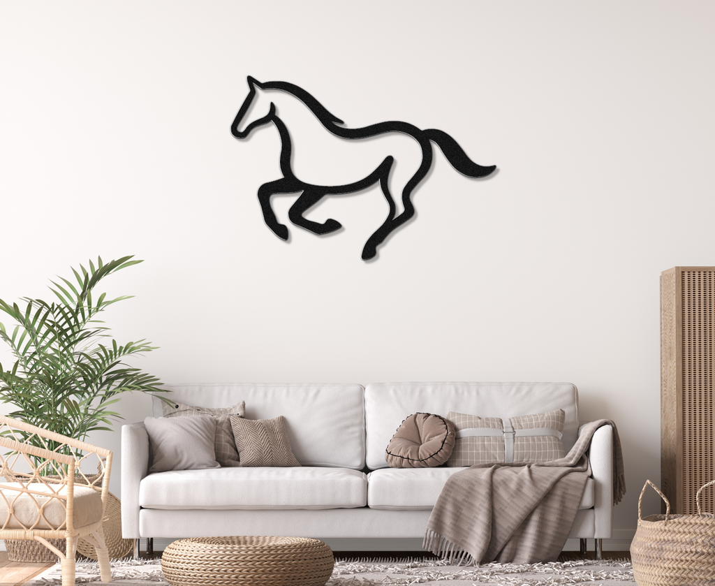 Horse Metal Wall Art