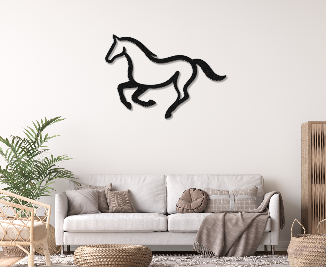 Horse Metal Wall Art