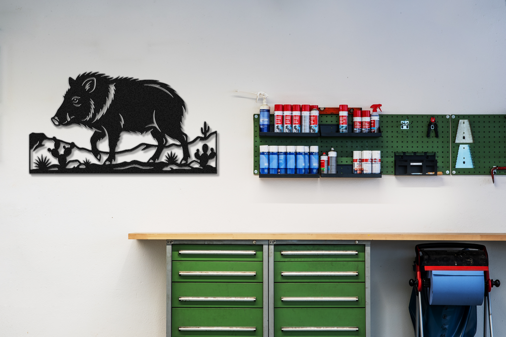 Javelina Metal Wall Art