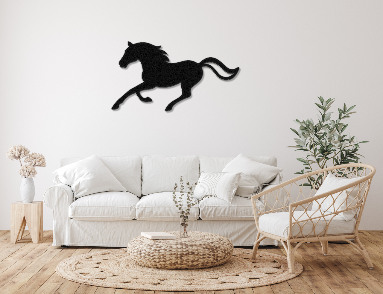 Horse Metal Wall Art