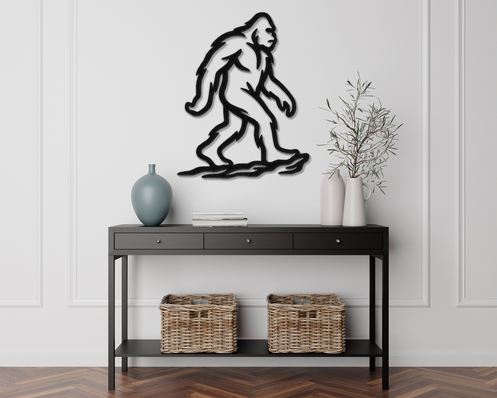Bigfoot Metal Wall Art
