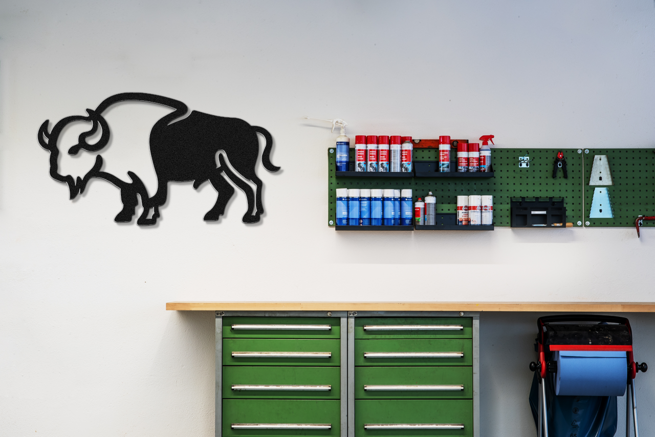 Buffalo Metal Wall Art