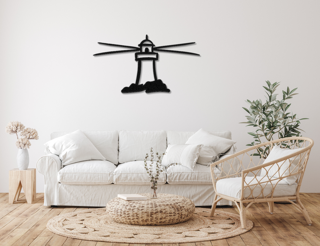 Lighthouse Metal Wall Art