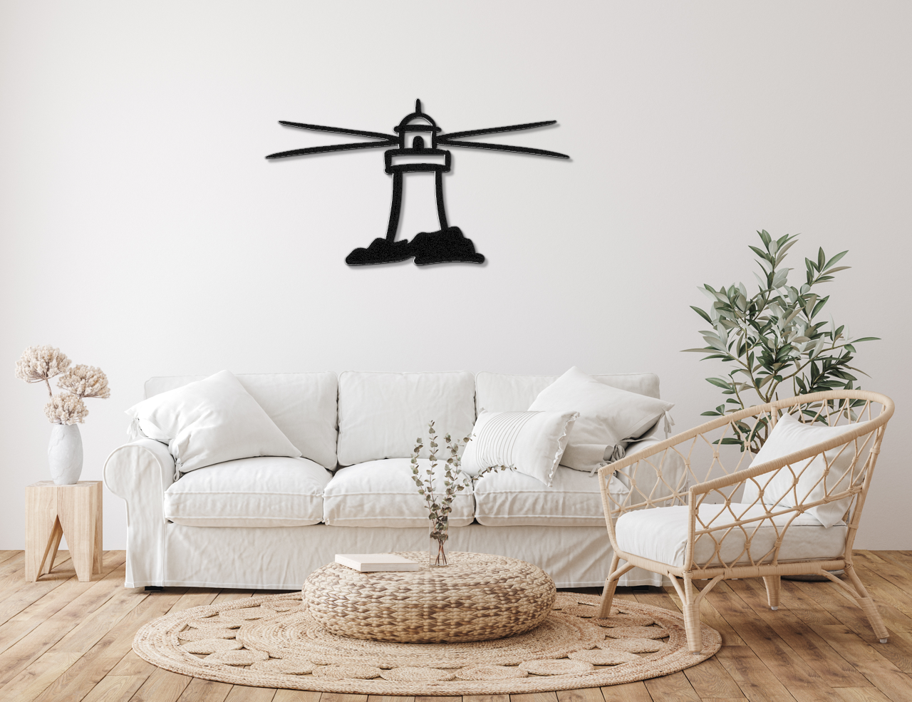Lighthouse Metal Wall Art