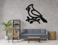 Cardinal Metal Wall Art
