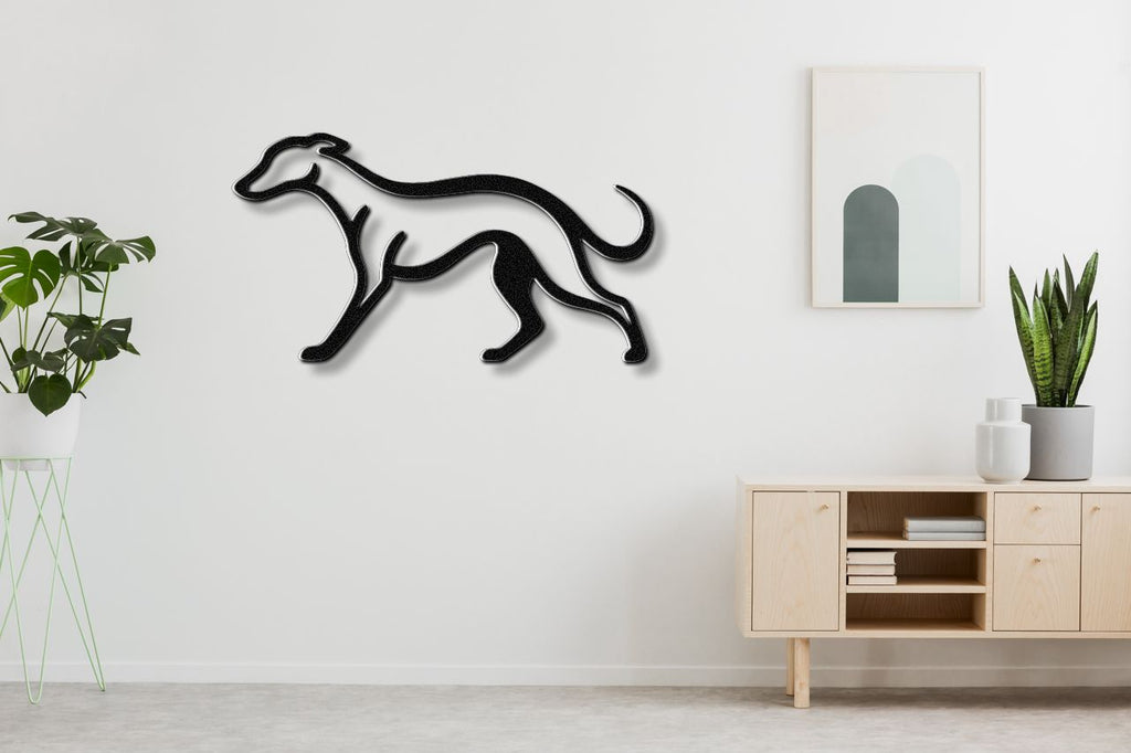 Greyhound Metal Wall Art