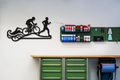 Triathlon Metal Wall Art