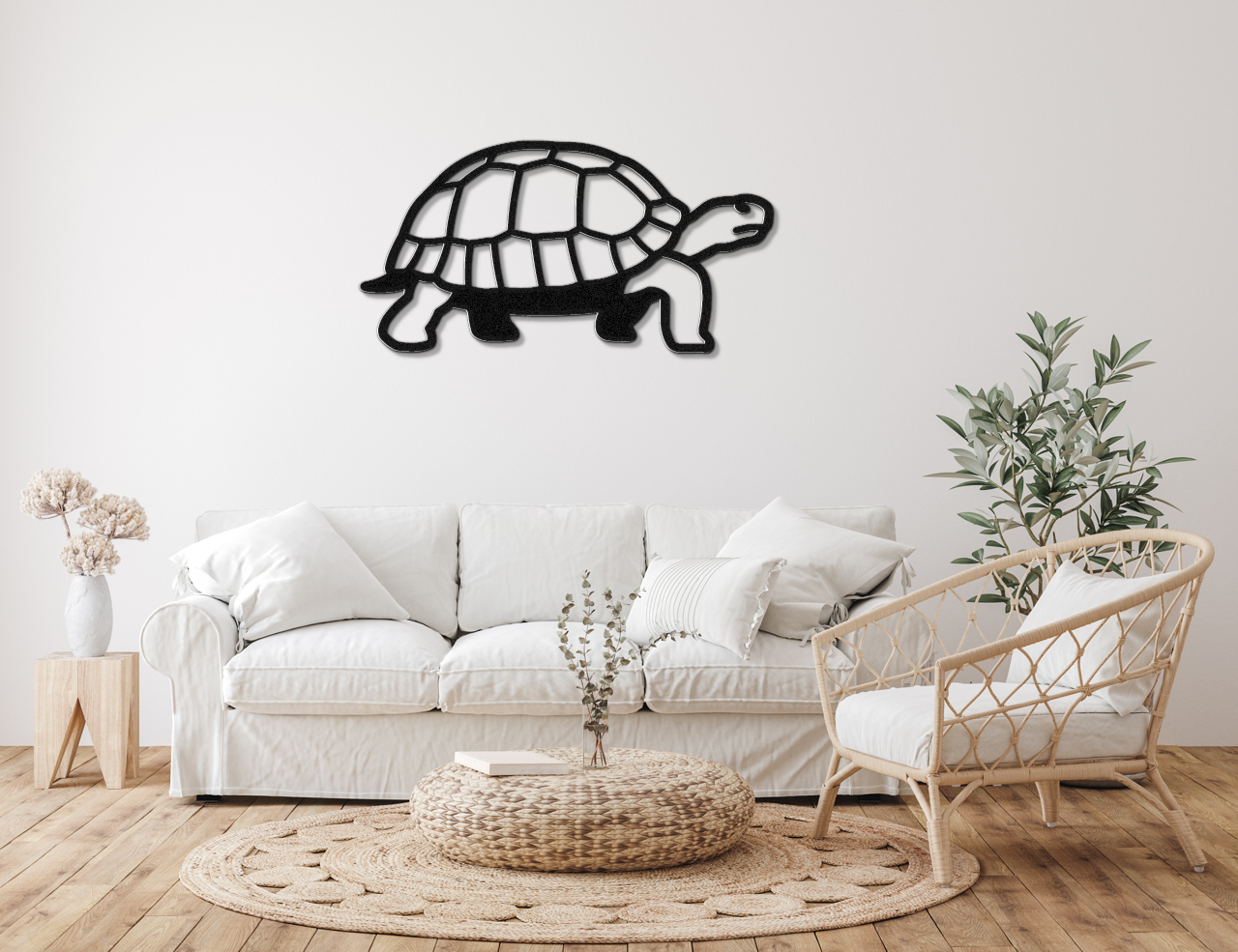 Tortoise Metal Wall Art