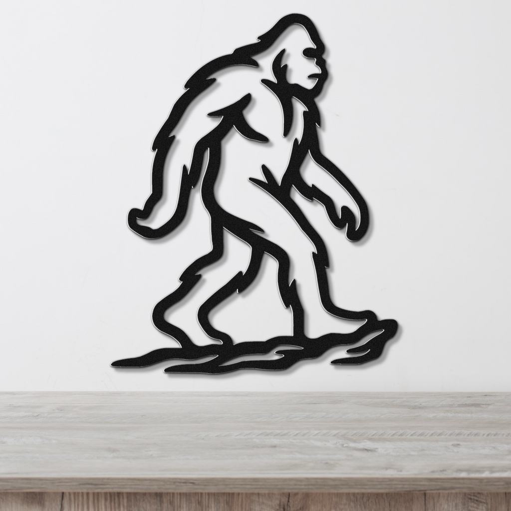 Bigfoot Metal Wall Art