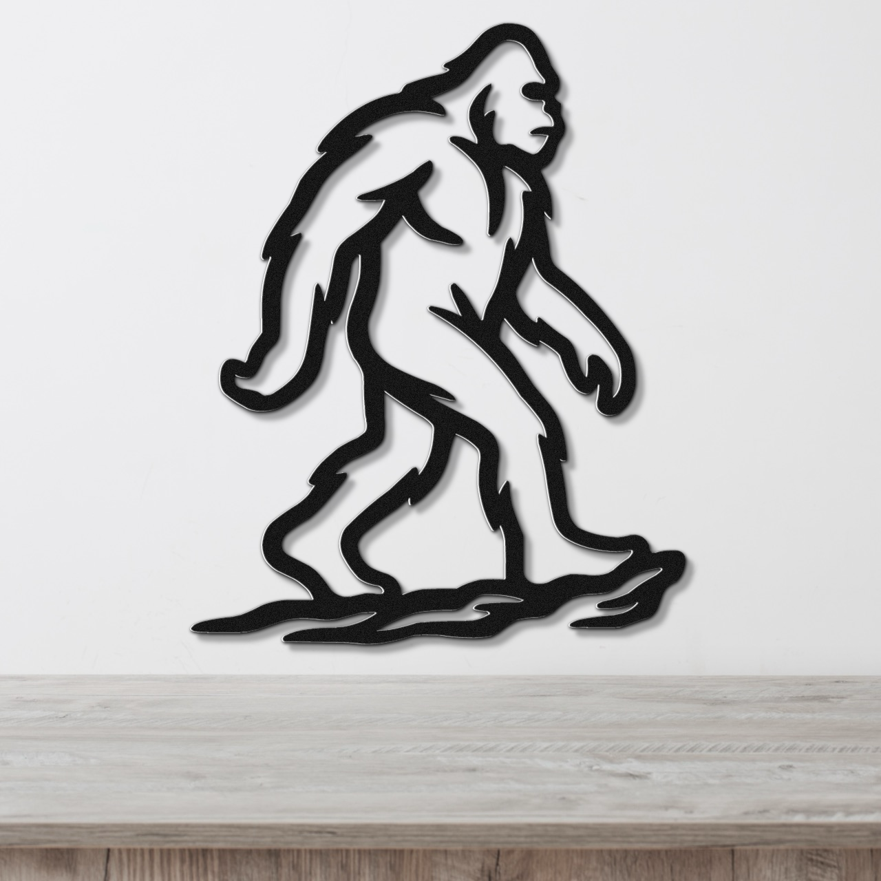 Bigfoot Metal Wall Art