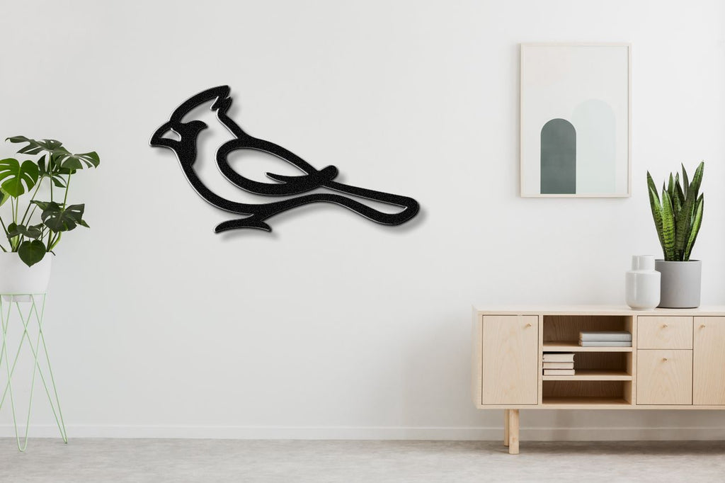 Cardinal Metal Wall Art