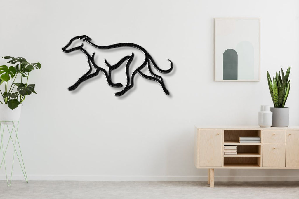 Greyhound Metal Wall Art