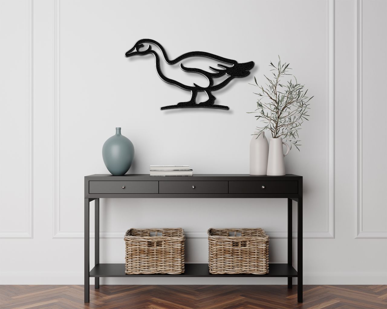 Goose Metal Wall Art