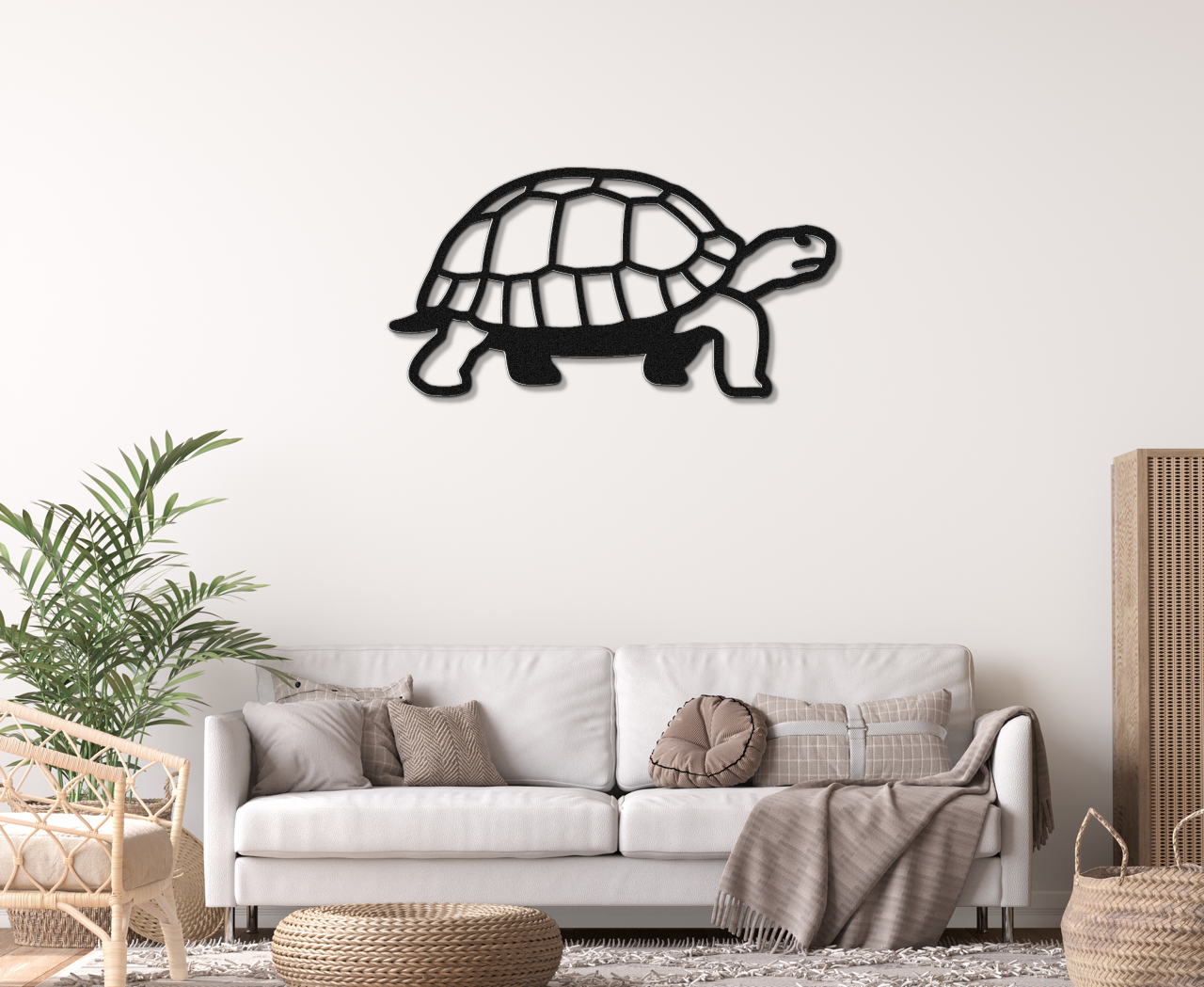 Tortoise Metal Wall Art