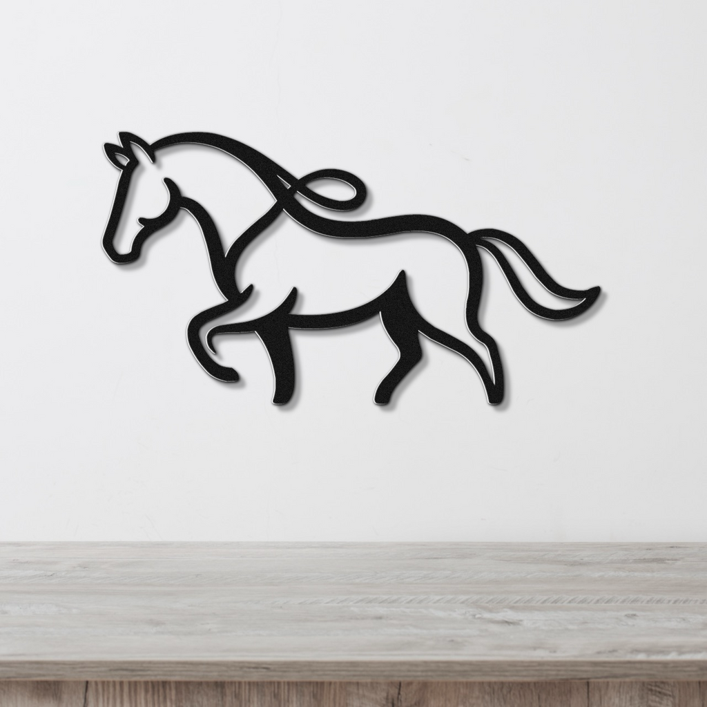 Horse Metal Wall Art
