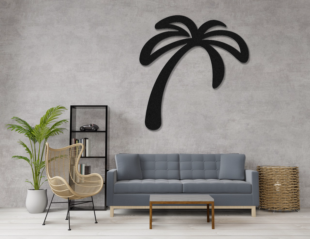 Palm Tree Metal Wall Art