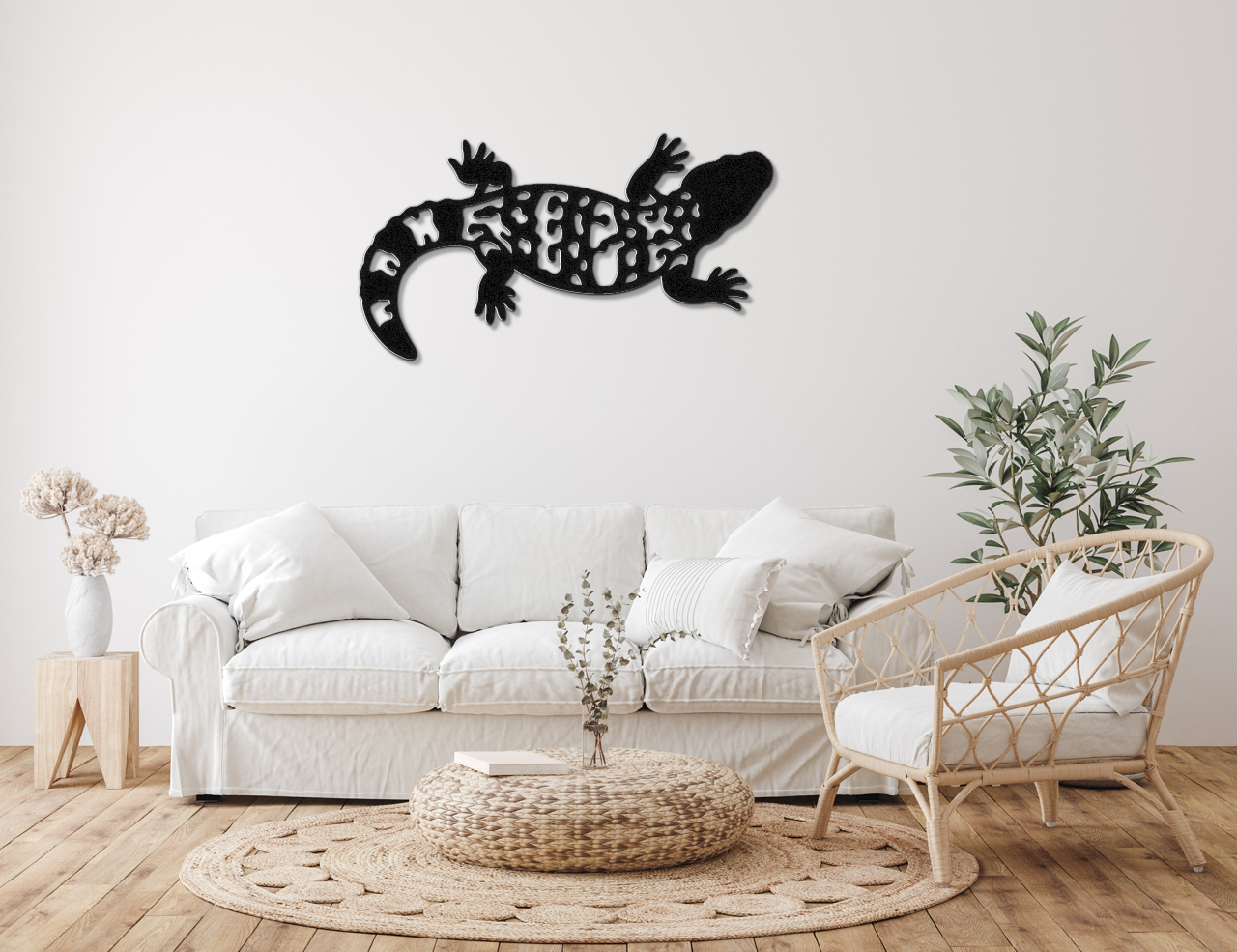 Gila Monster Metal Wall Art