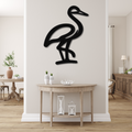 Crane Metal Wall Art