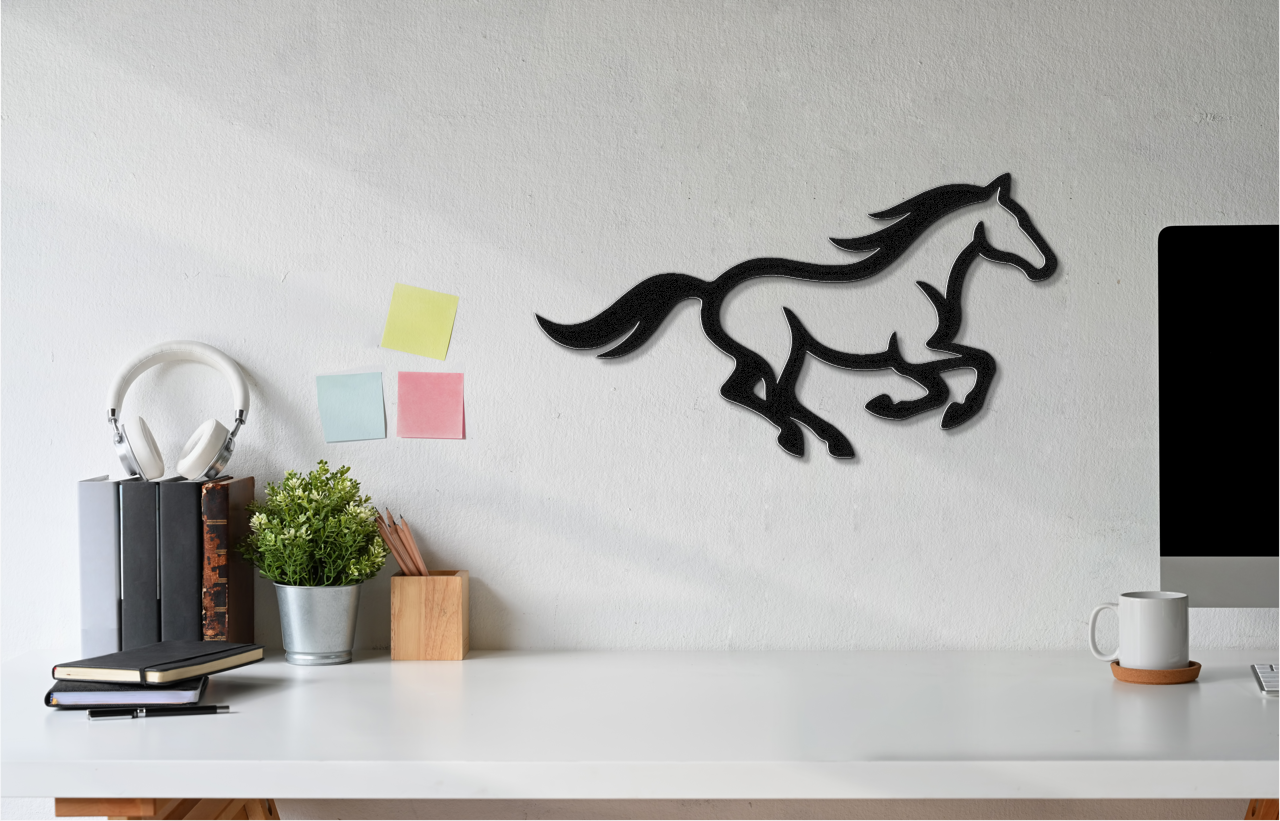 Horse Metal Wall Art