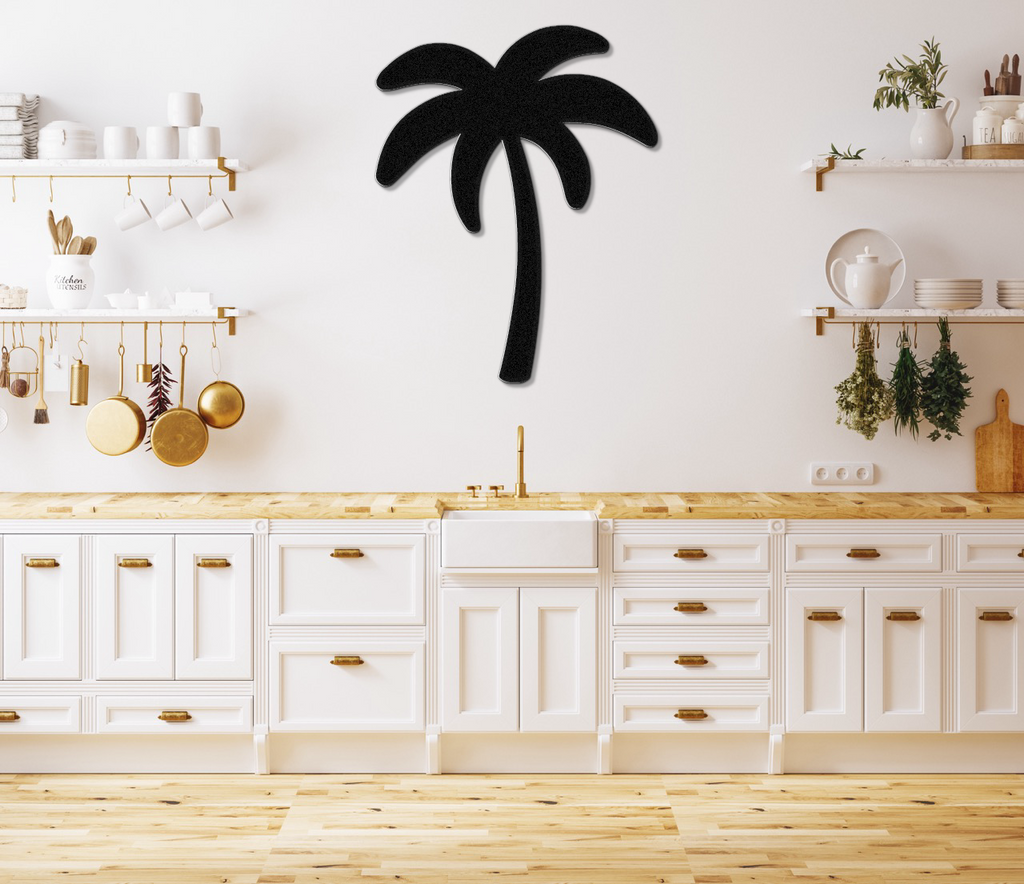 Palm Tree Metal Wall Art