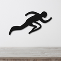 Runner Metal Wall Art