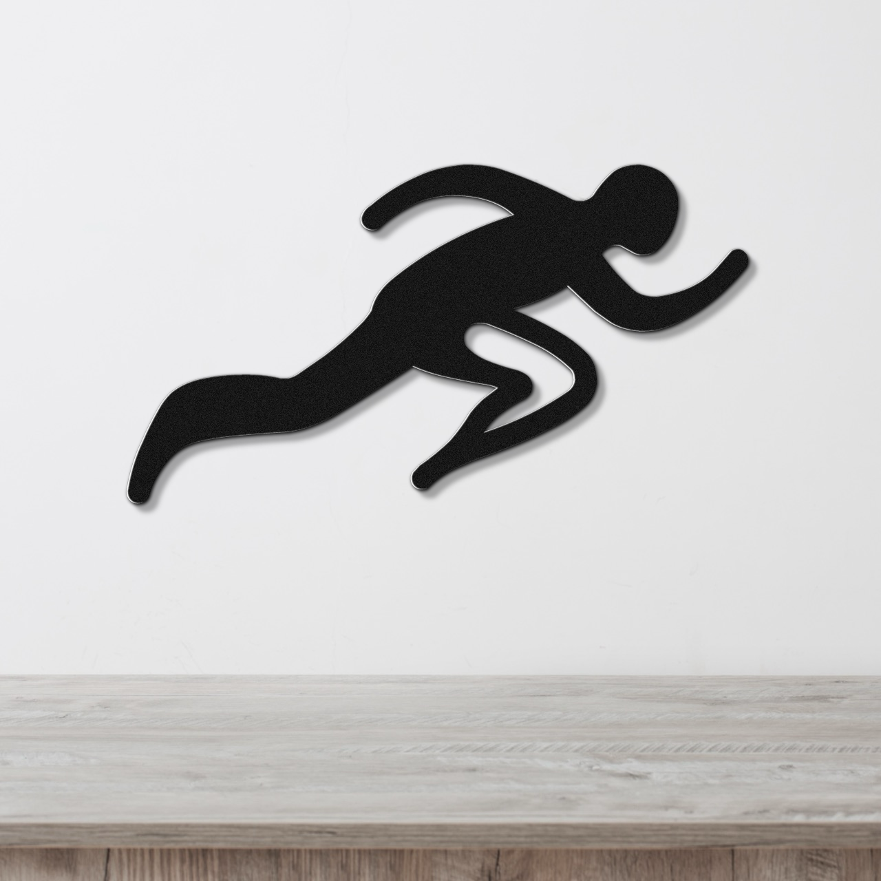 Runner Metal Wall Art