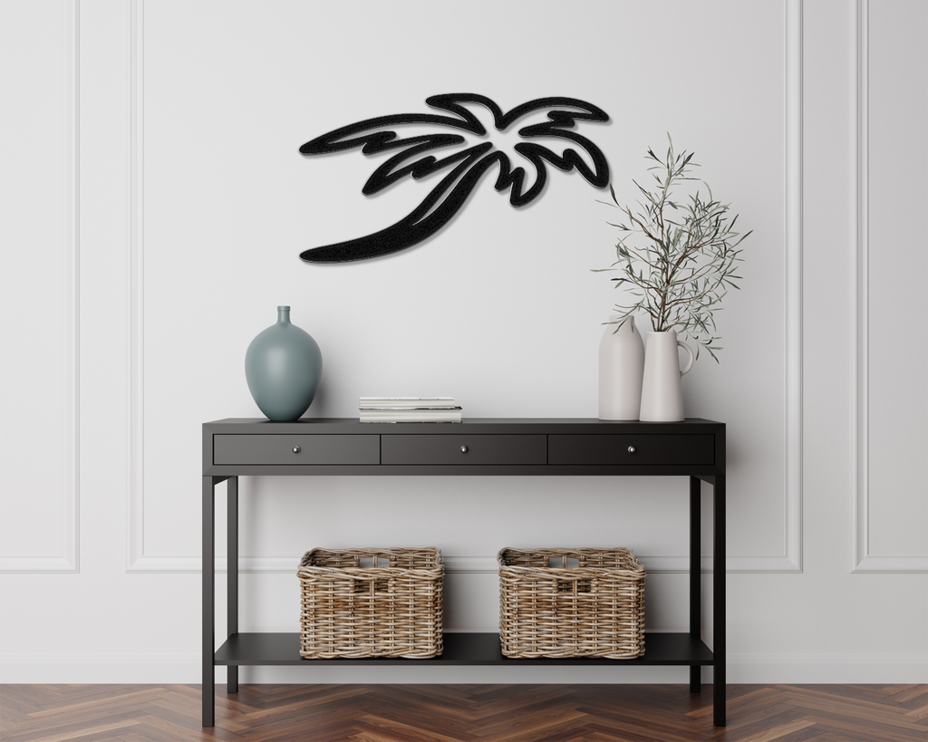 Palm Tree Metal Wall Art