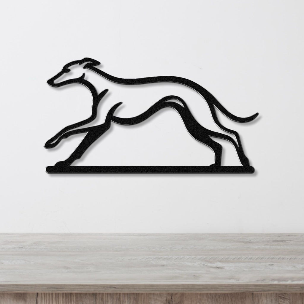 Greyhound Metal Wall Art
