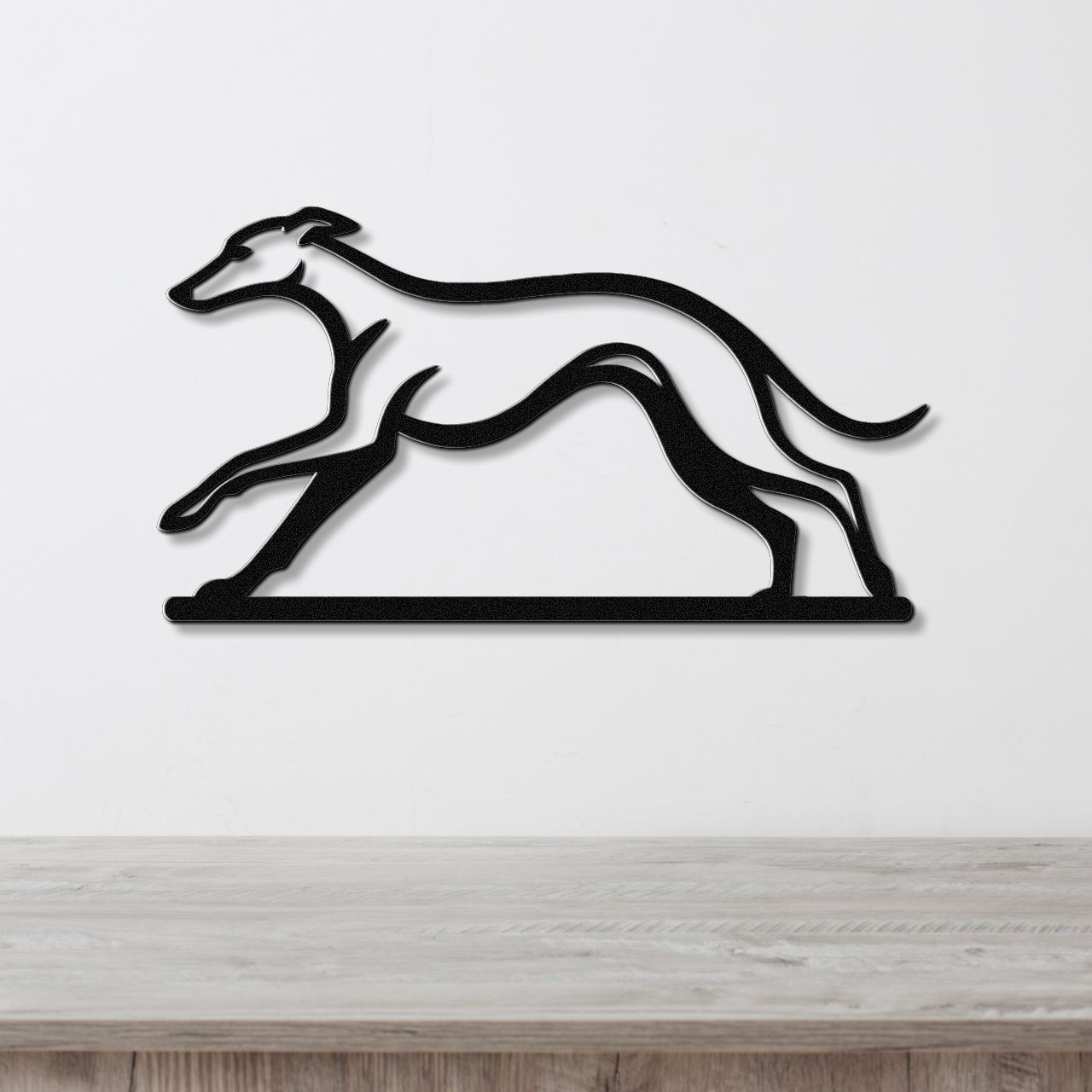 Greyhound Metal Wall Art