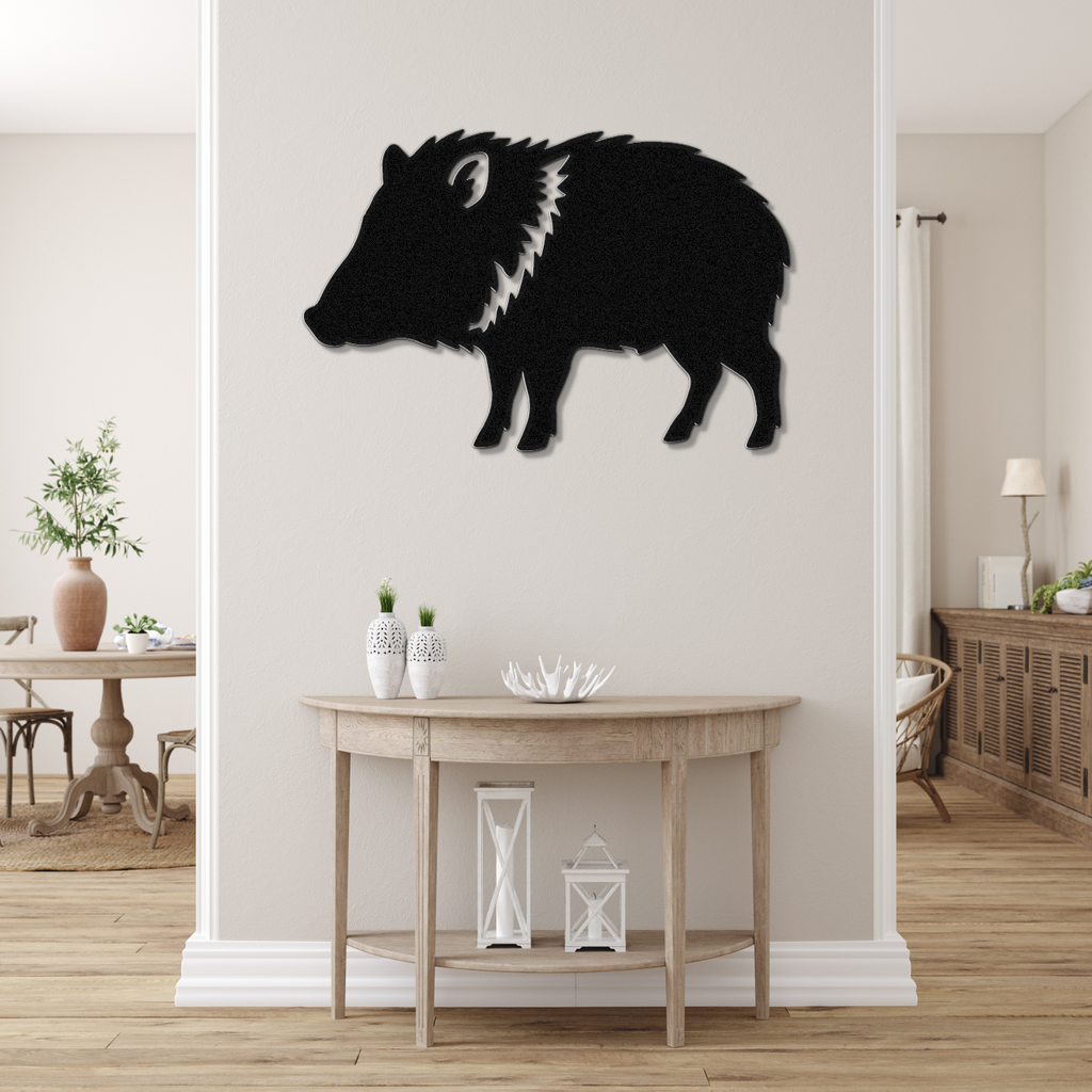 Javelina Metal Wall Art