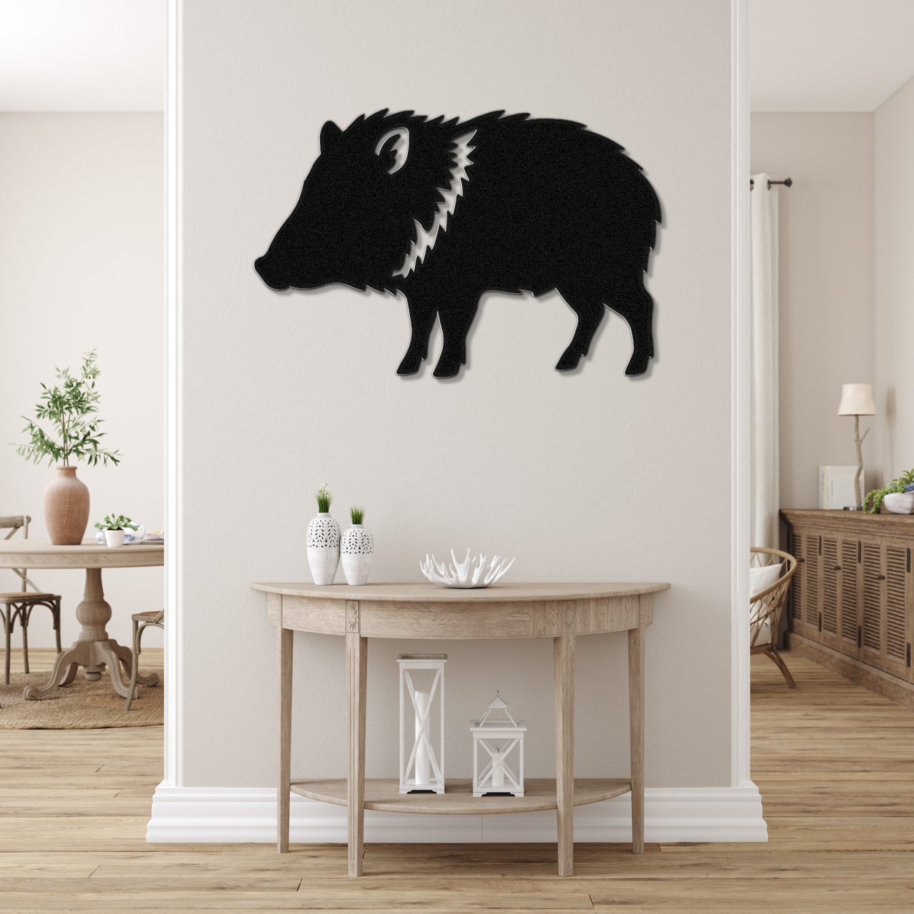Javelina Metal Wall Art