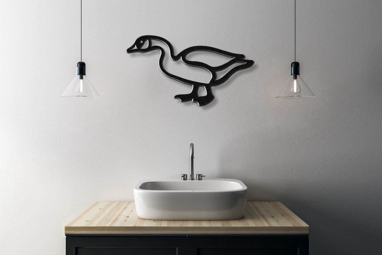 Goose Metal Wall Art