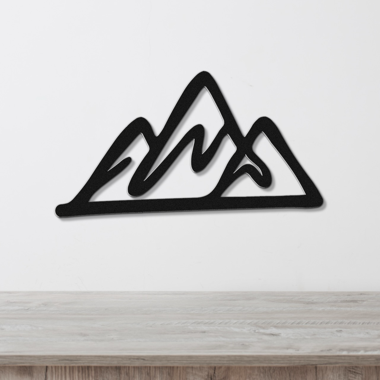 Mountains Metal Wall Art