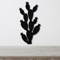 Prickly Pear Cactus Metal Wall Art