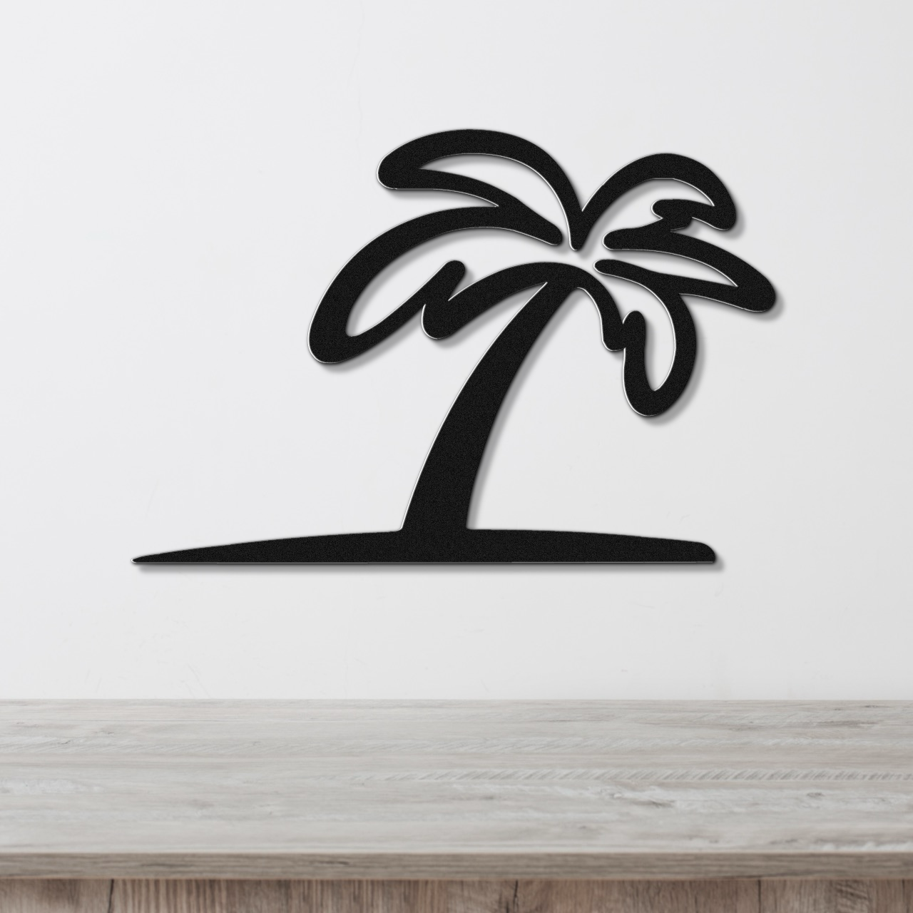Palm Tree Metal Wall Art