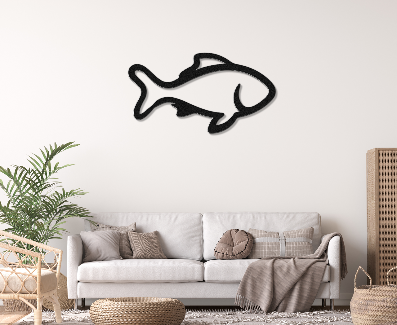 Fish Metal Wall Art