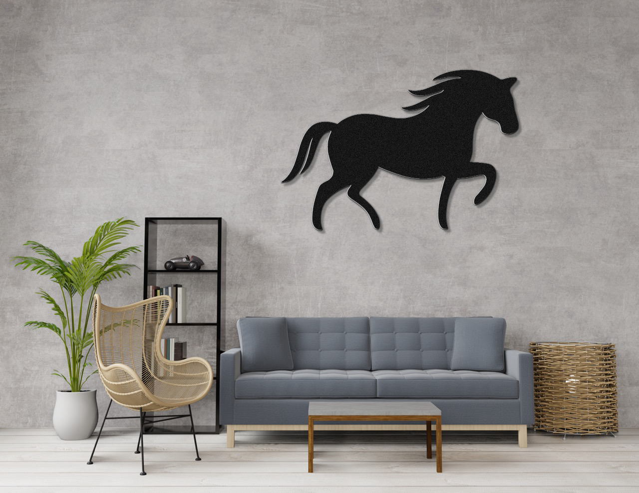 Horse Metal Wall Art