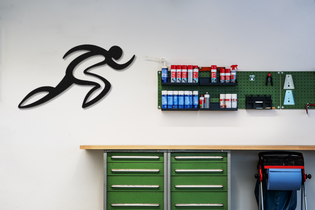 Runner Metal Wall Art